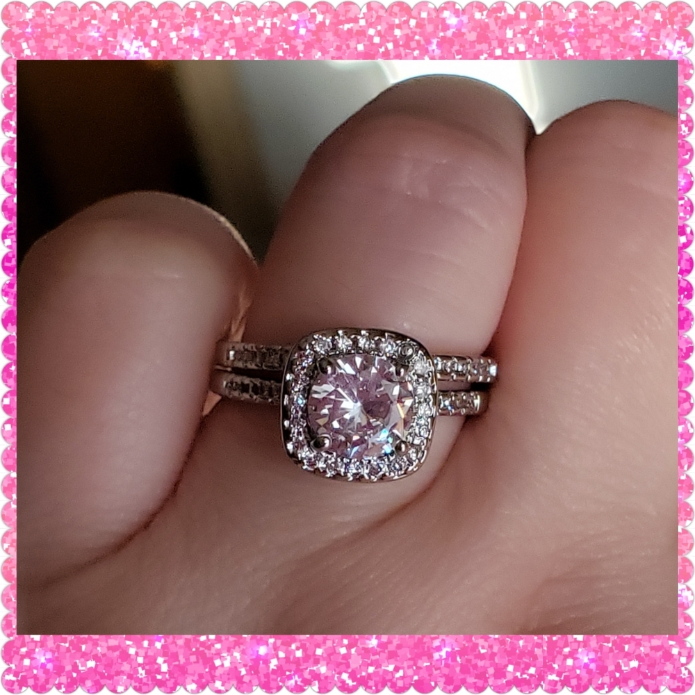 🎉HP🎉❤14K white Gold Filled❤ - Picture 2 of 2